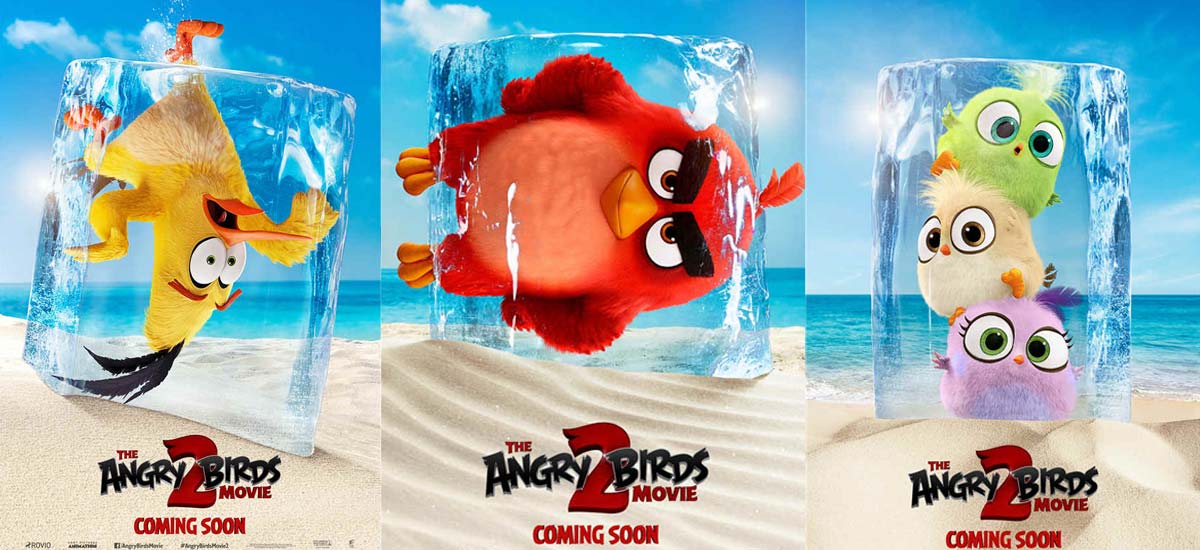 《愤怒的小鸟2》曝光全新海报 萌鸟憨猪全员回归引爆暑假